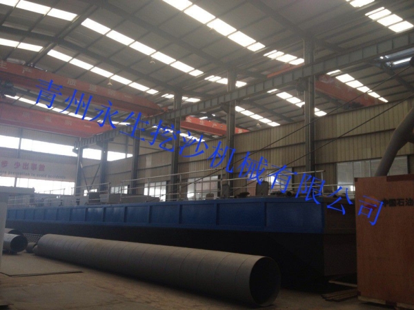 永生車間生產中的挖泥船